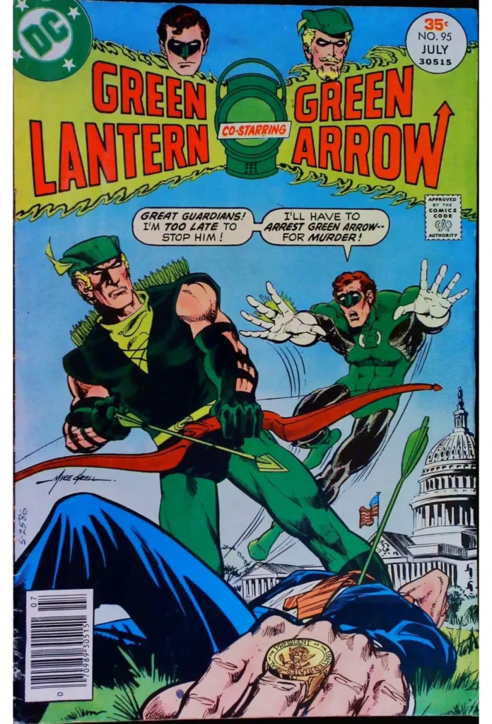 Green Lantern #95, vue de l'exemplaire