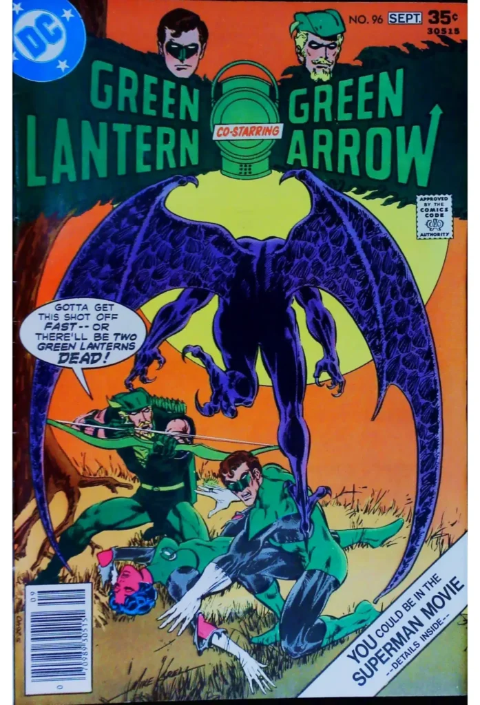 Green Lantern #96, vue de l'exemplaire