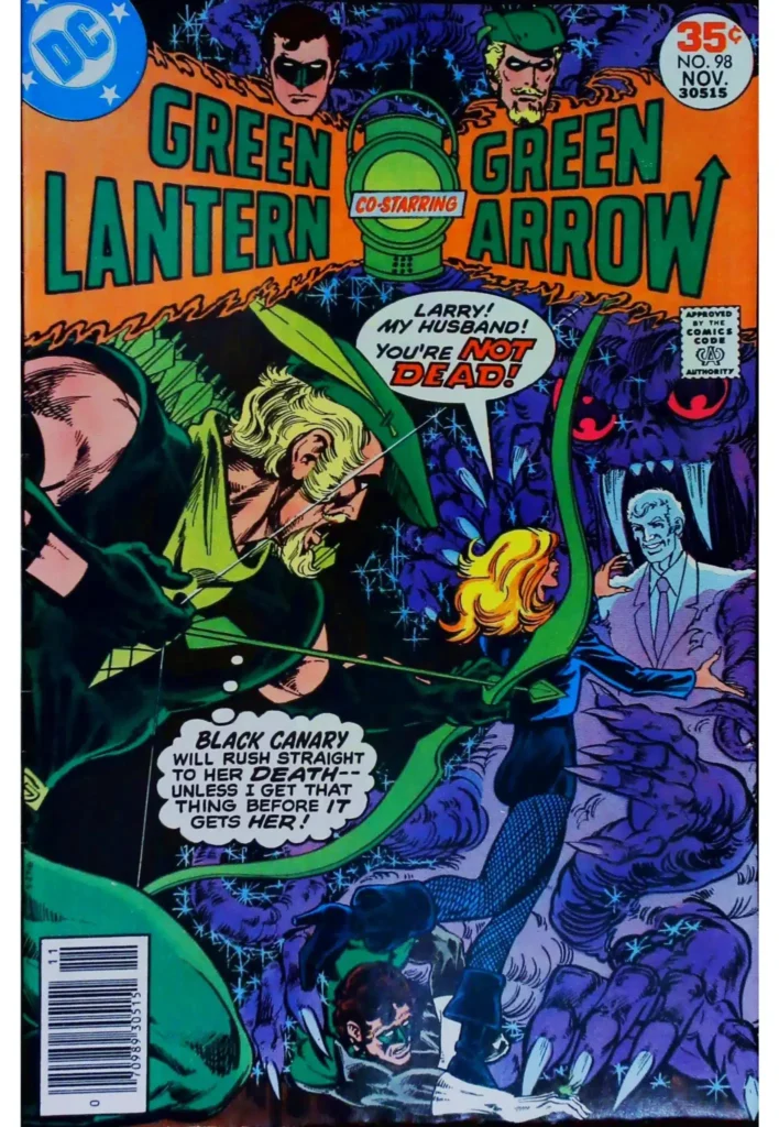 Green Lantern #98, vue de l'exemplaire