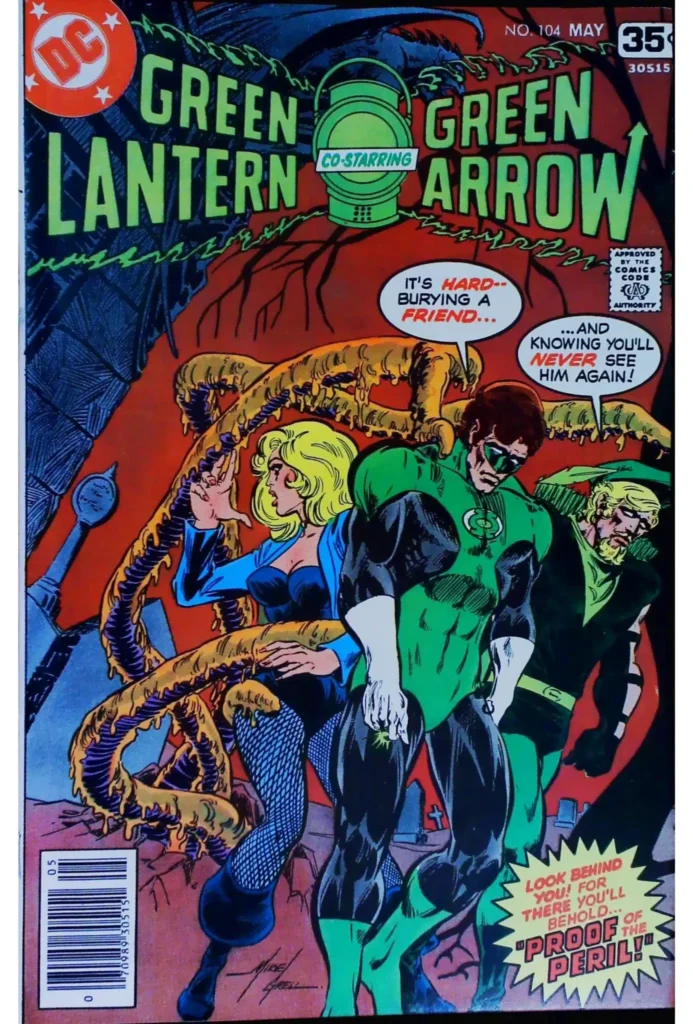 Green Lantern #104, vue de l'exemplaire