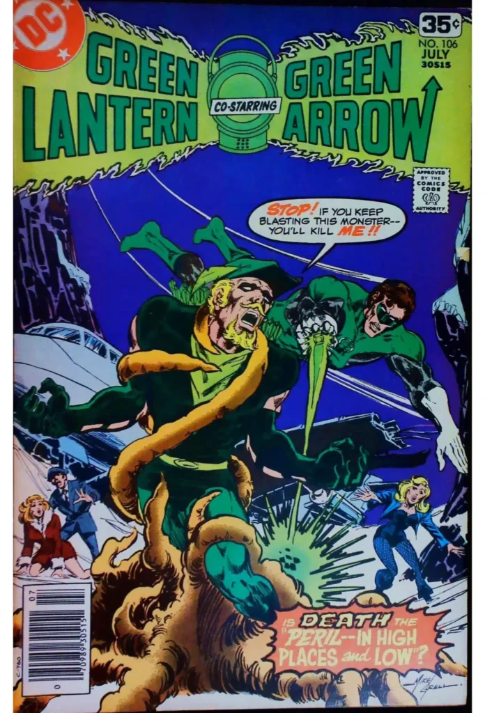 Green Lantern #106, vue de l'exemplaire