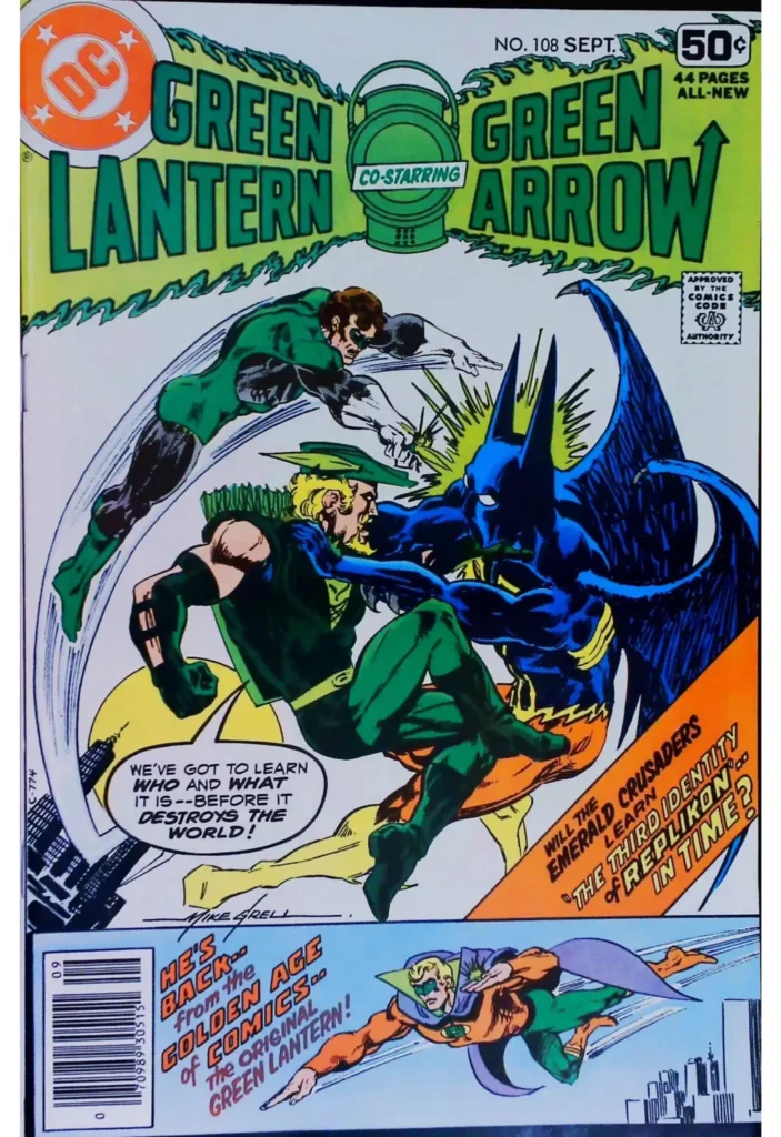 Green Lantern #108, vue de l'exemplaire