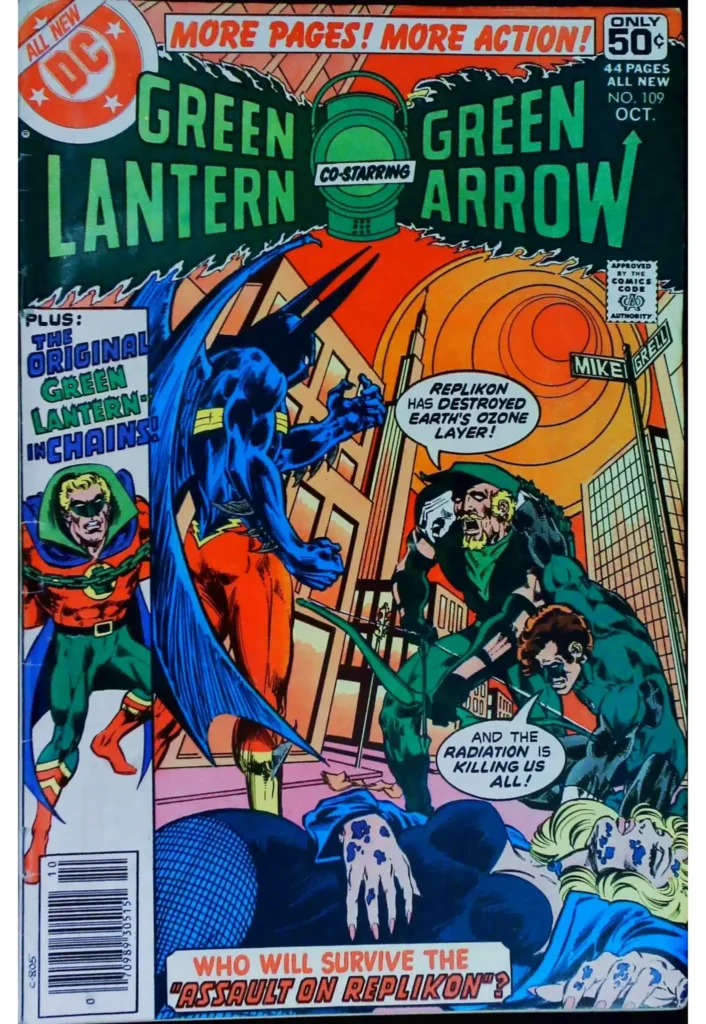 Green Lantern #109, vue de l'exemplaire