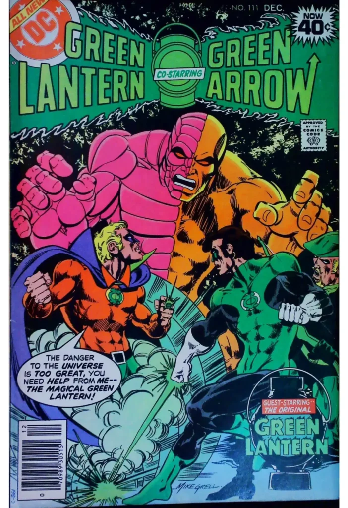 Green Lantern #111, vue de l'exemplaire