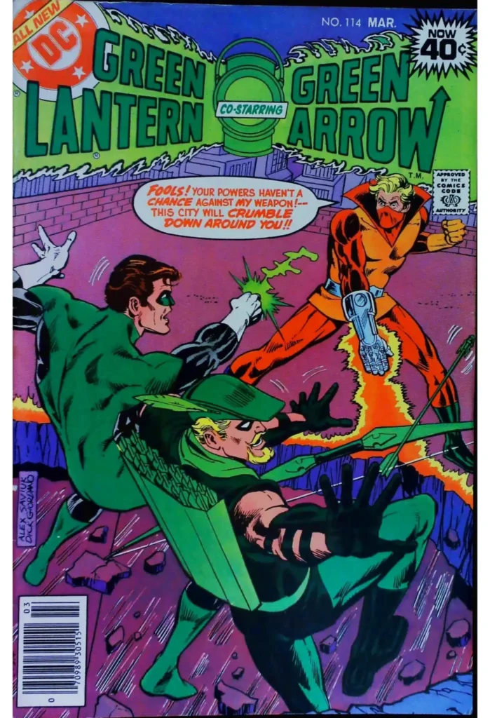 Green Lantern #114, vue de l'exemplaire