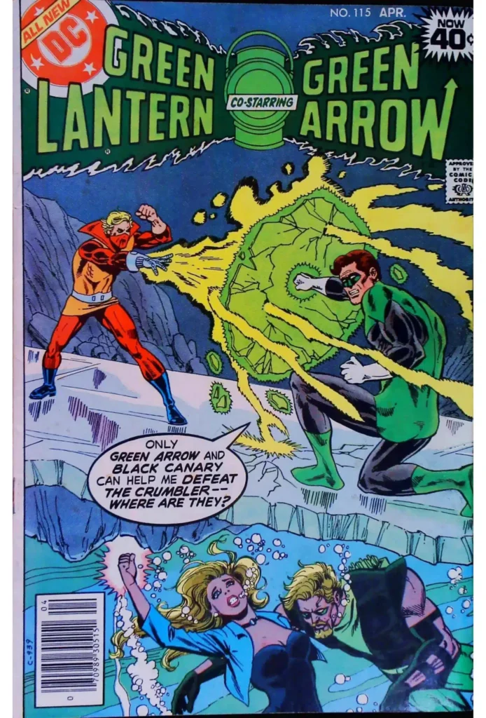 Green Lantern #115, vue de l'exemplaire