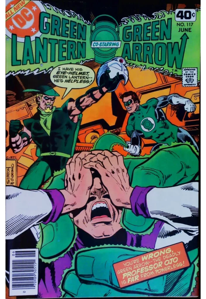Green Lantern #117, vue de l'exemplaire