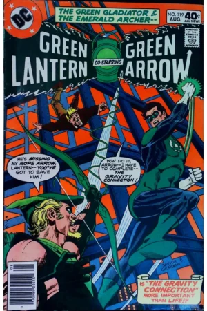 Couverture de GREEN LANTERN (1960) #119 - par Alex Saviuk - lecubeacomics.com