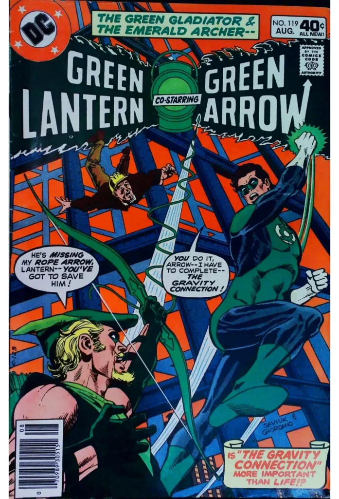 Green Lantern #119, vue de l'exemplaire