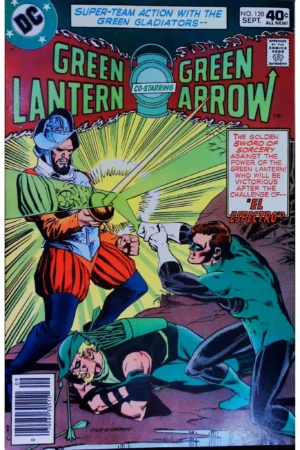 Couverture de GREEN LANTERN (1960) #120 - par Dick Giordano - lecubeacomics.com