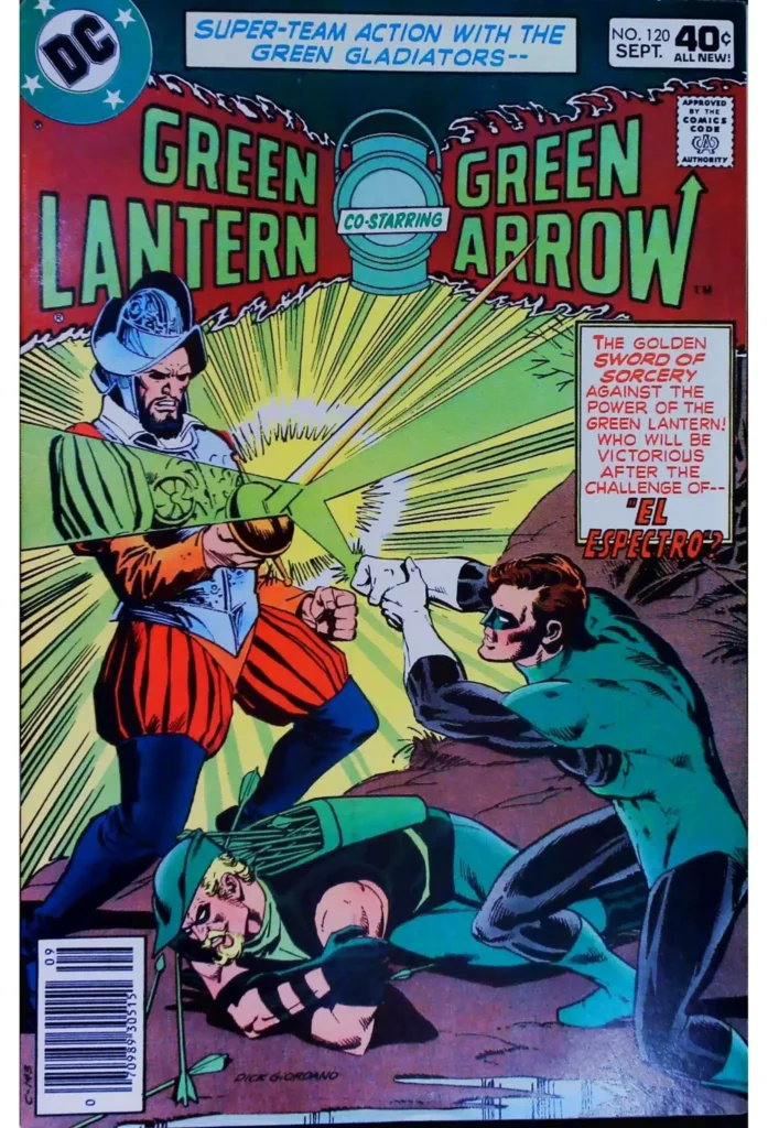 Green Lantern #120, vue de l'exemplaire