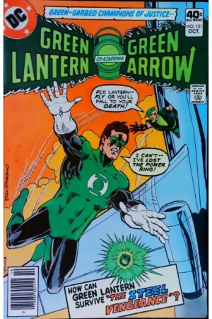 Couverture de GREEN LANTERN (1960) #121 - par Dick Giordano - lecubeacomics.com