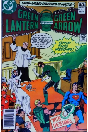 Couverture de GREEN LANTERN (1960) #122 - par Dick Giordano - lecubeacomics.com