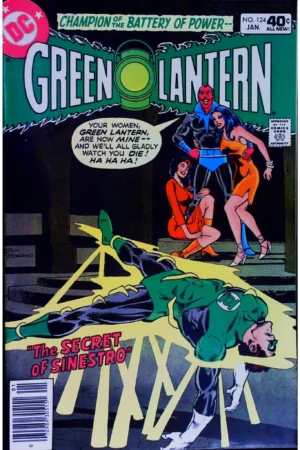 Couverture de GREEN LANTERN (1960) #124 - par Dick Giordano - lecubeacomics.com
