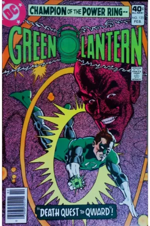 Couverture de GREEN LANTERN (1960) #125 - par Dick Giordano - lecubeacomics.com