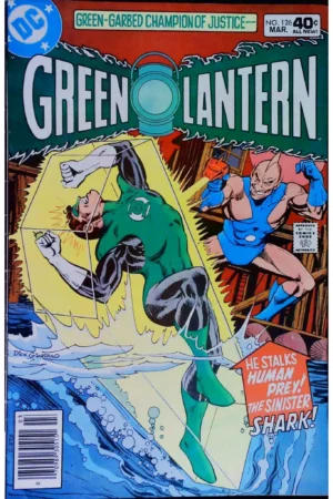 Couverture de GREEN LANTERN (1960) #126 - par Dick Giordano - lecubeacomics.com
