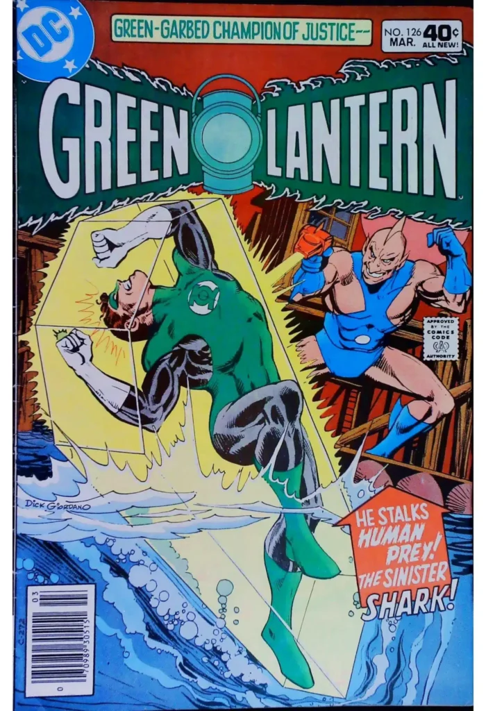 Green Lantern #126, vue de l'exemplaire