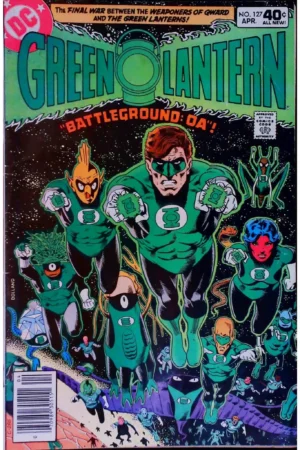 Couverture de GREEN LANTERN (1960) #127 - par Brian Bolland - lecubeacomics.com