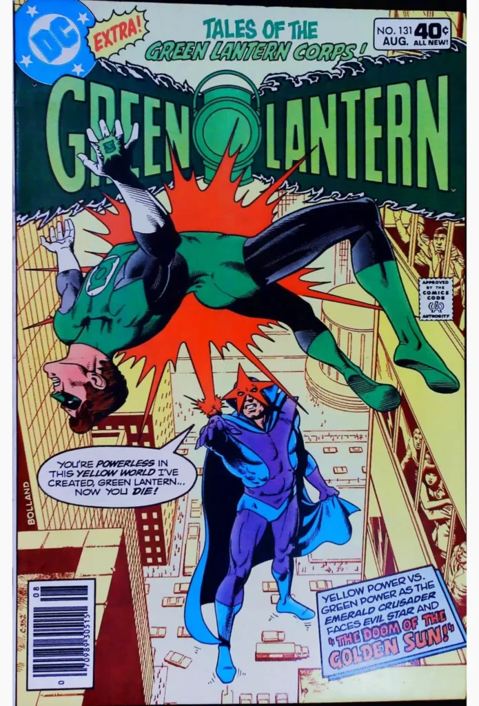 Green Lantern #131, vue de l'exemplaire