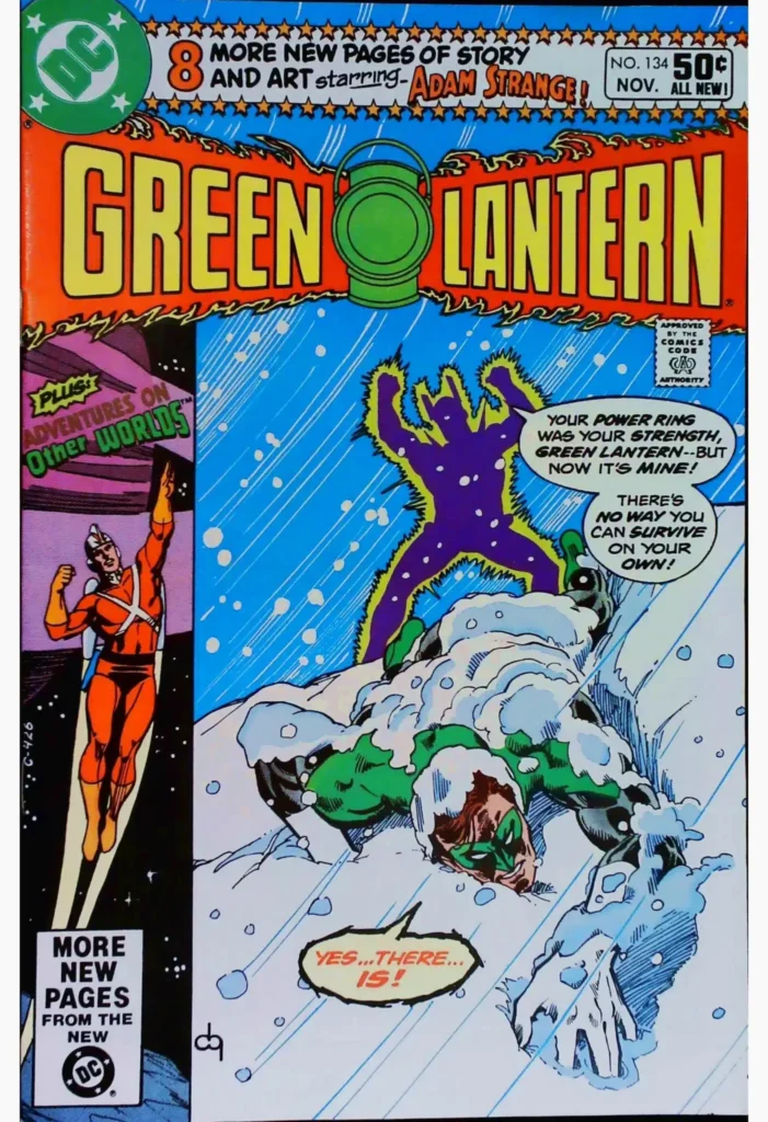 Green Lantern #134, vue de l'exemplaire