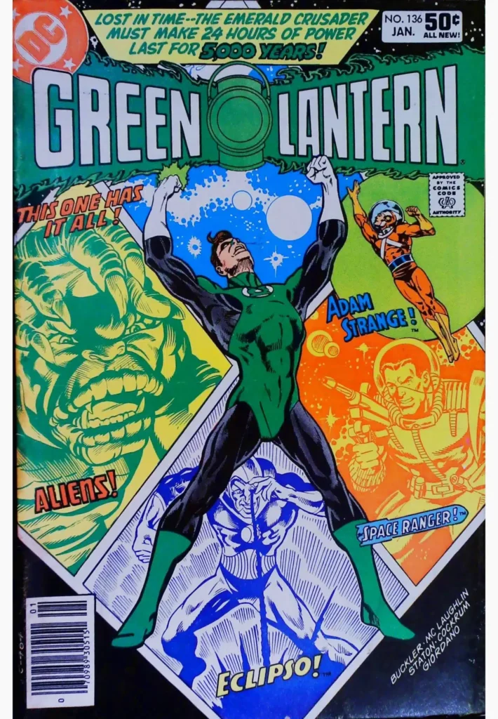 Green Lantern #136, vue de l'exemplaire
