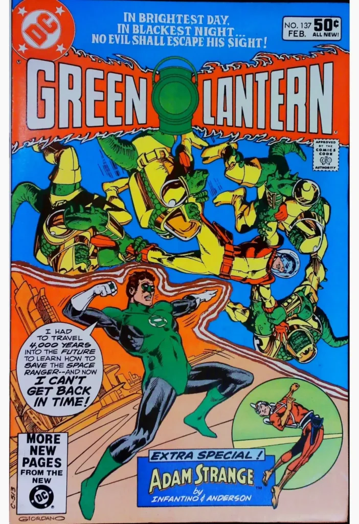 Green Lantern #137, vue de l'exemplaire