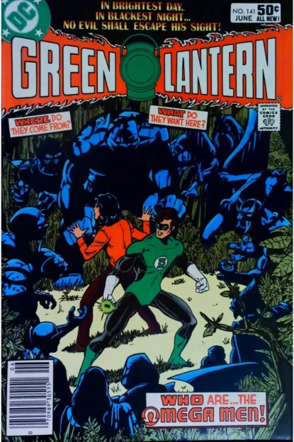 GREEN LANTERN (1960) #141 - 1ST OMEGA MEN - DC Comics - lecubeacomics.com Couverture de GREEN LANTERN (1960) #141 - 1ST OMEGA MEN - par Gaspar Saladino - lecubeacomics.com