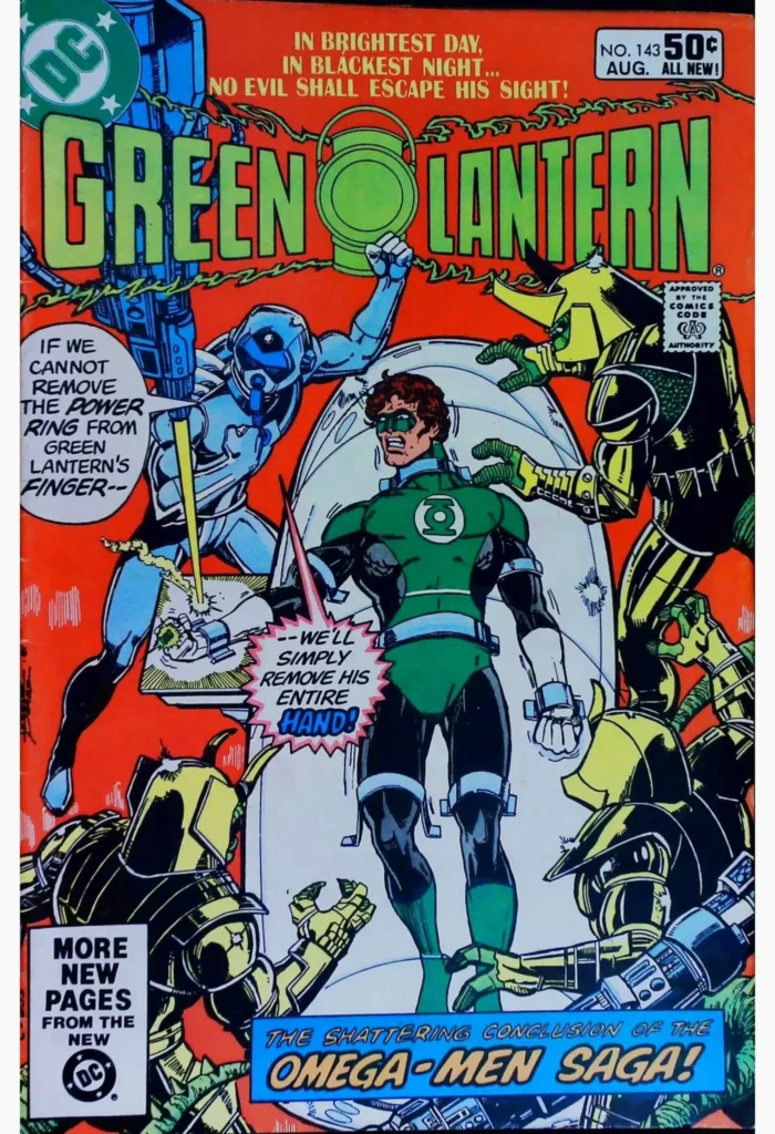 Green Lantern #143, vue de l'exemplaire