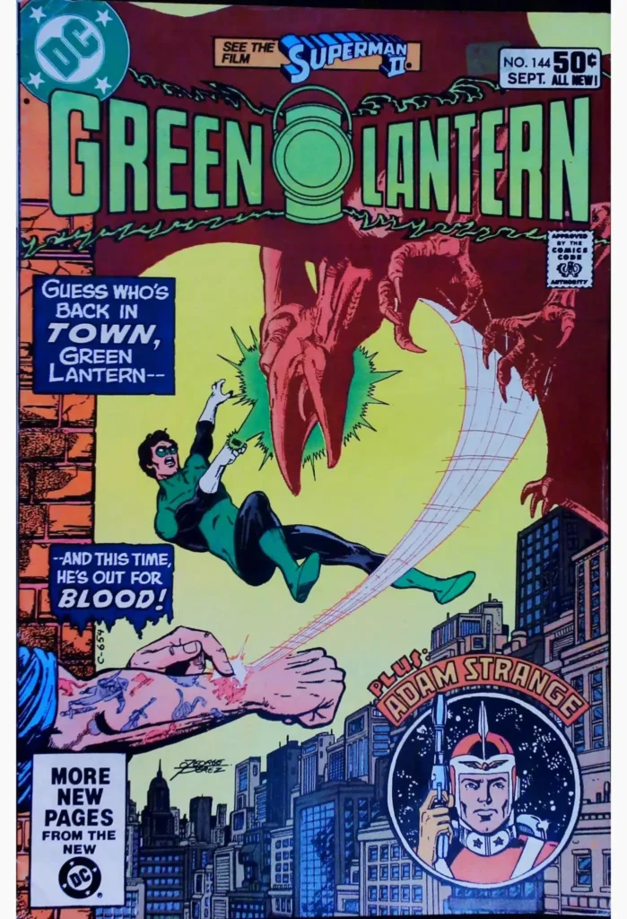 Green Lantern #144, vue de l'exemplaire