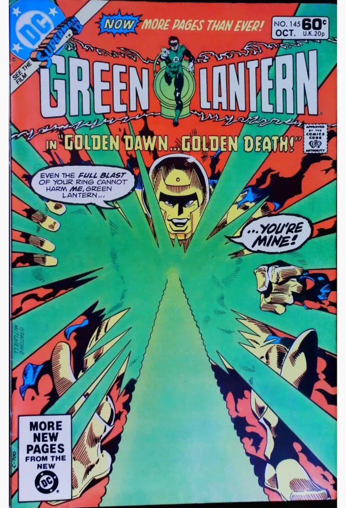 Green Lantern #145, vue de l'exemplaire