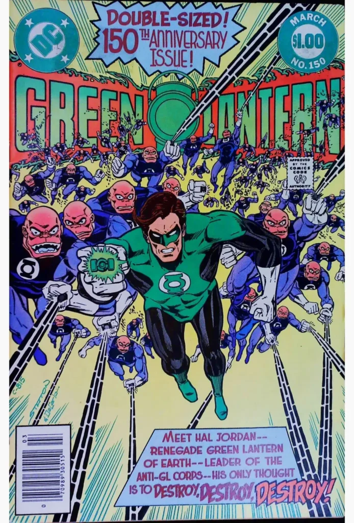 Green Lantern #150, vue de l'exemplaire