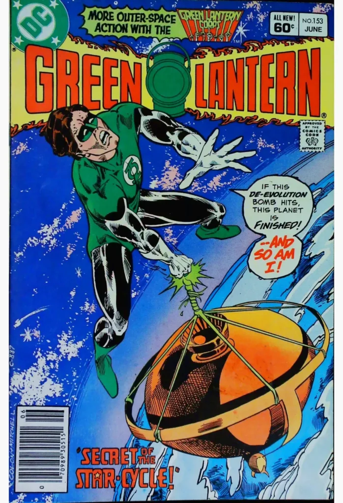 Green Lantern #153, vue de l'exemplaire