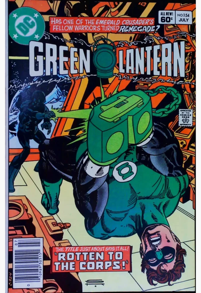 Green Lantern #154, vue de l'exemplaire