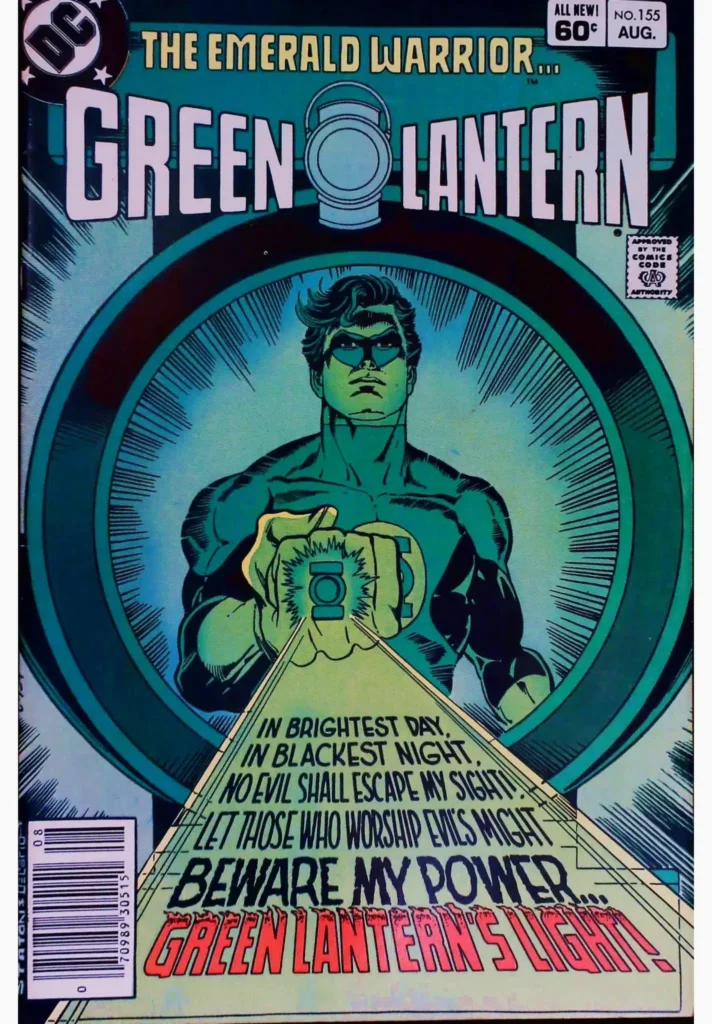 Green Lantern #155, vue de l'exemplaire