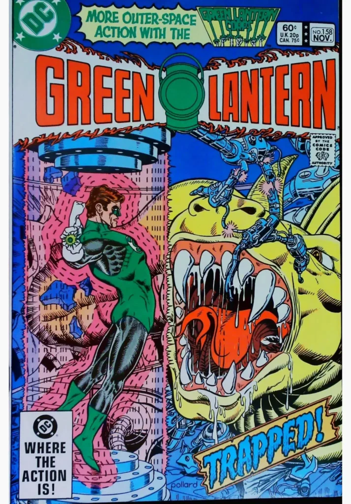 Green Lantern #158, vue de l'exemplaire