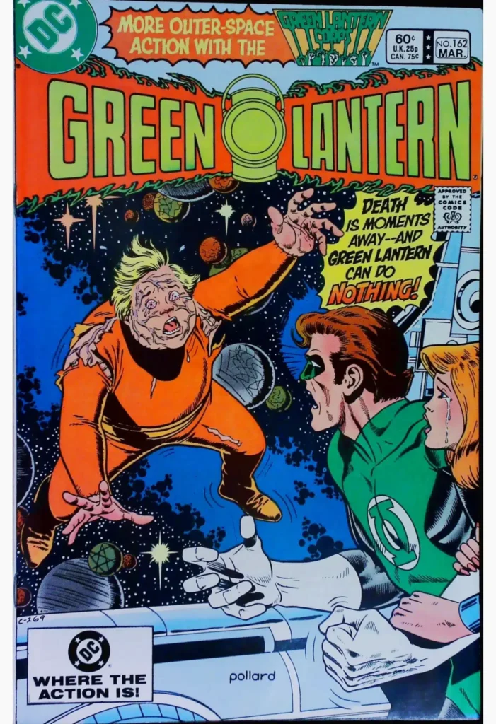 Green Lantern #162, vue de l'exemplaire