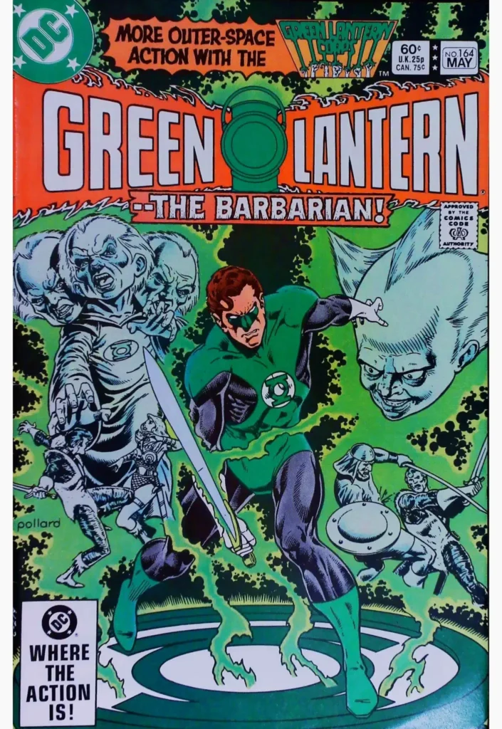 Green Lantern #164, vue de l'exemplaire