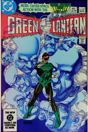 Couverture de GREEN LANTERN (1960) #167 - par Anthony Tollin - lecubeacomics.com