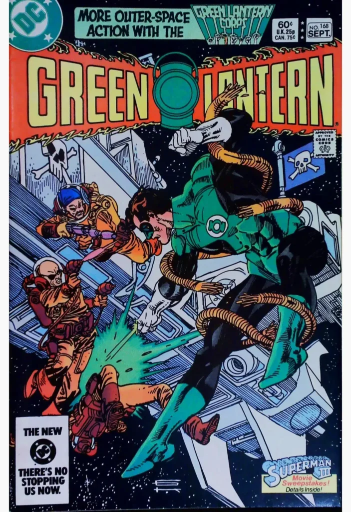 Green Lantern #168, vue de l'exemplaire