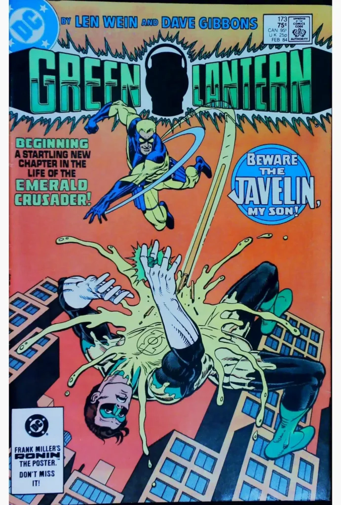 Green Lantern #173, vue de l'exemplaire