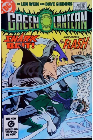 Couverture de GREEN LANTERN (1960) #175 - par Dave Gibbons - lecubeacomics.com