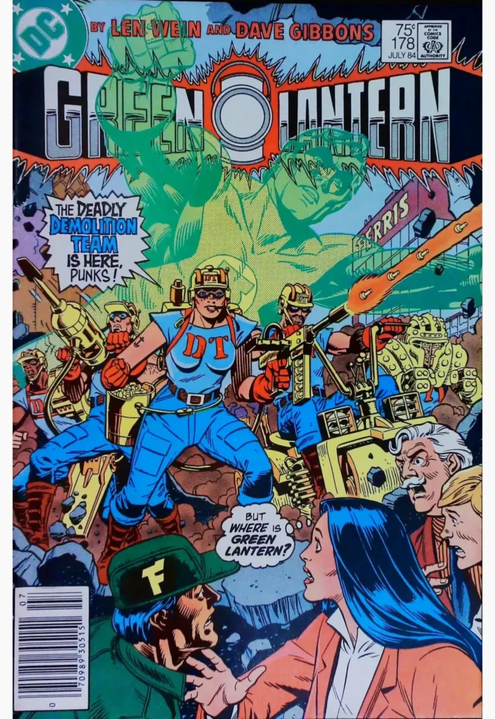 Green Lantern #178, vue de l'exemplaire