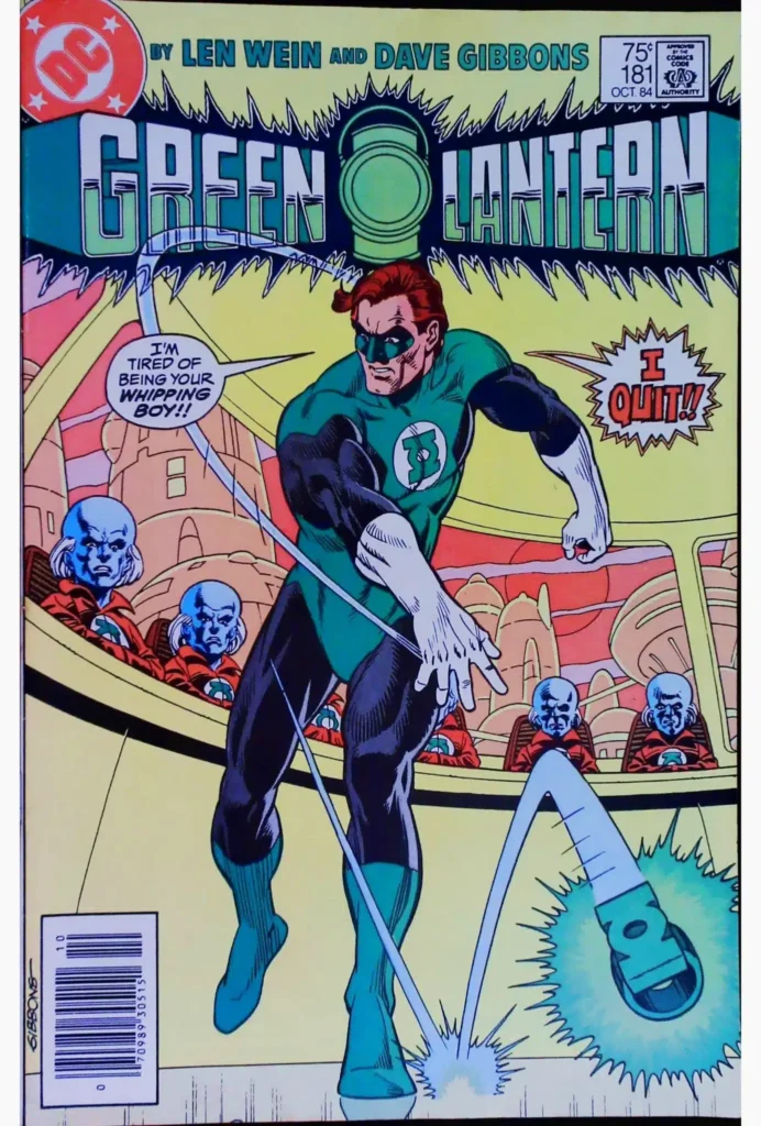 Green Lantern #181, vue de l'exemplaire
