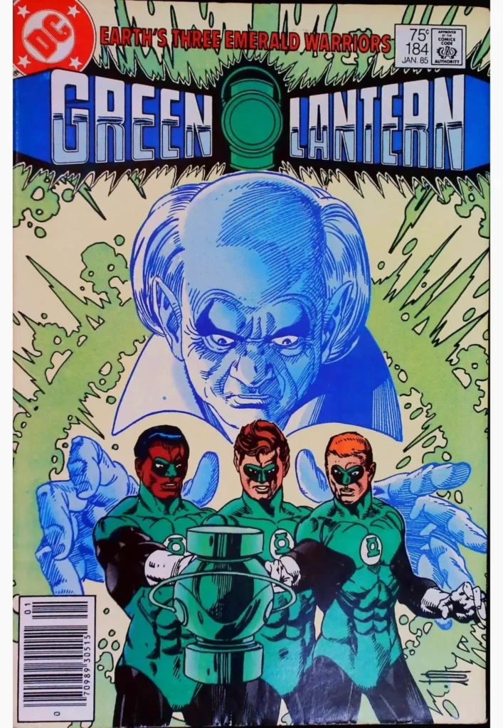 Green Lantern #184, vue de l'exemplaire