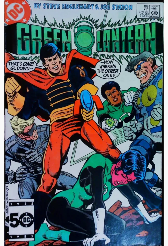 Green Lantern #189, vue de l'exemplaire