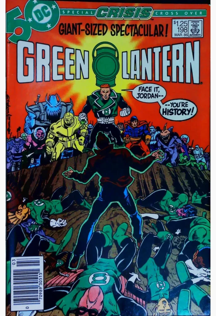 Green Lantern #198, vue de l'exemplaire