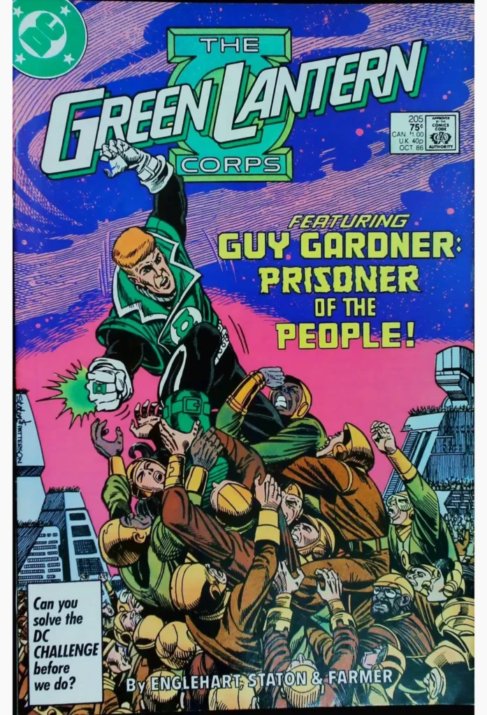 Green Lantern #205, vue de l'exemplaire