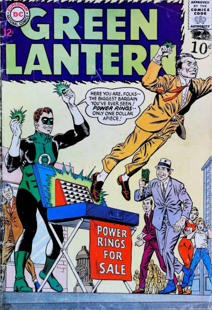 Green Lantern #31, vue de l'exemplaire