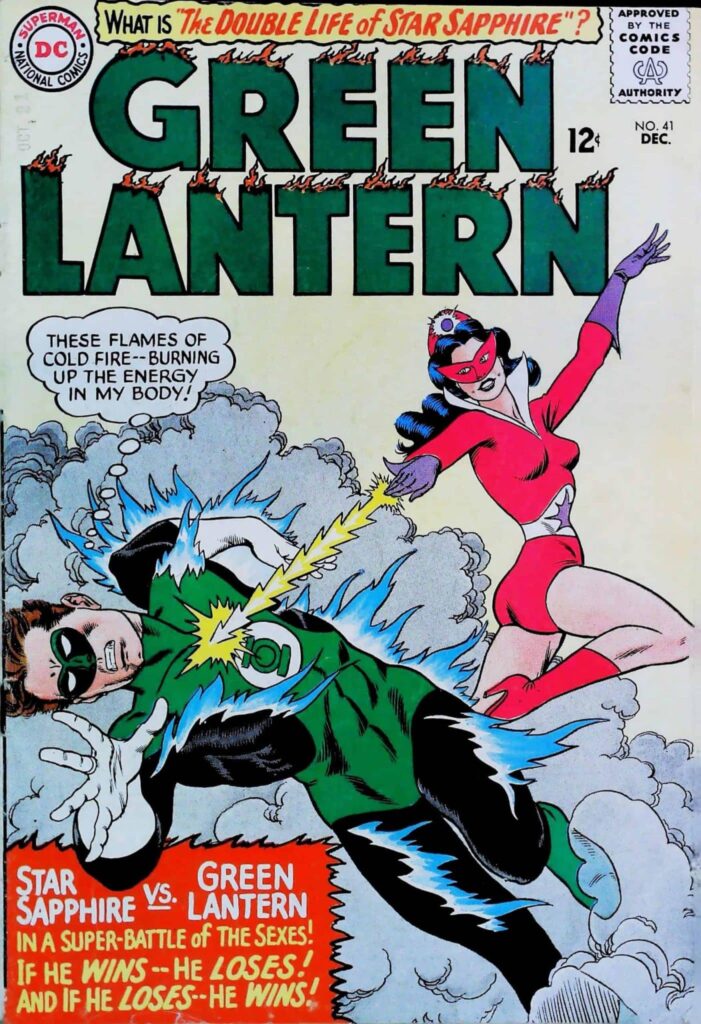 Green Lantern #41, vue de l'exemplaire