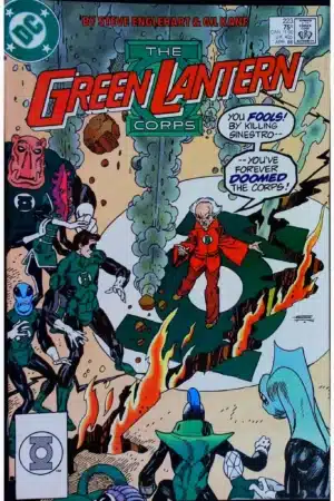 GREEN LANTERN CORPS (1986) #223 DC Comics lecubeacomics.com